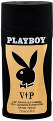 Гель для душа Playboy VIP For Him 250 мл цена и информация | Мужская парфюмированная косметика | pigu.lt