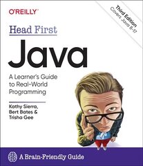Head First Java, 3rd Edition: A Brain-Friendly Guide 3rd New edition kaina ir informacija | Ekonomikos knygos | pigu.lt