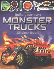 Build Your Own Monster Trucks Sticker Book kaina ir informacija | Knygos mažiesiems | pigu.lt