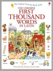 First Thousand Words in Latin kaina ir informacija | Knygos mažiesiems | pigu.lt