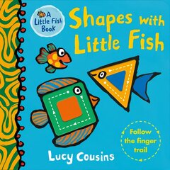 Shapes with Little Fish цена и информация | Книги для самых маленьких | pigu.lt