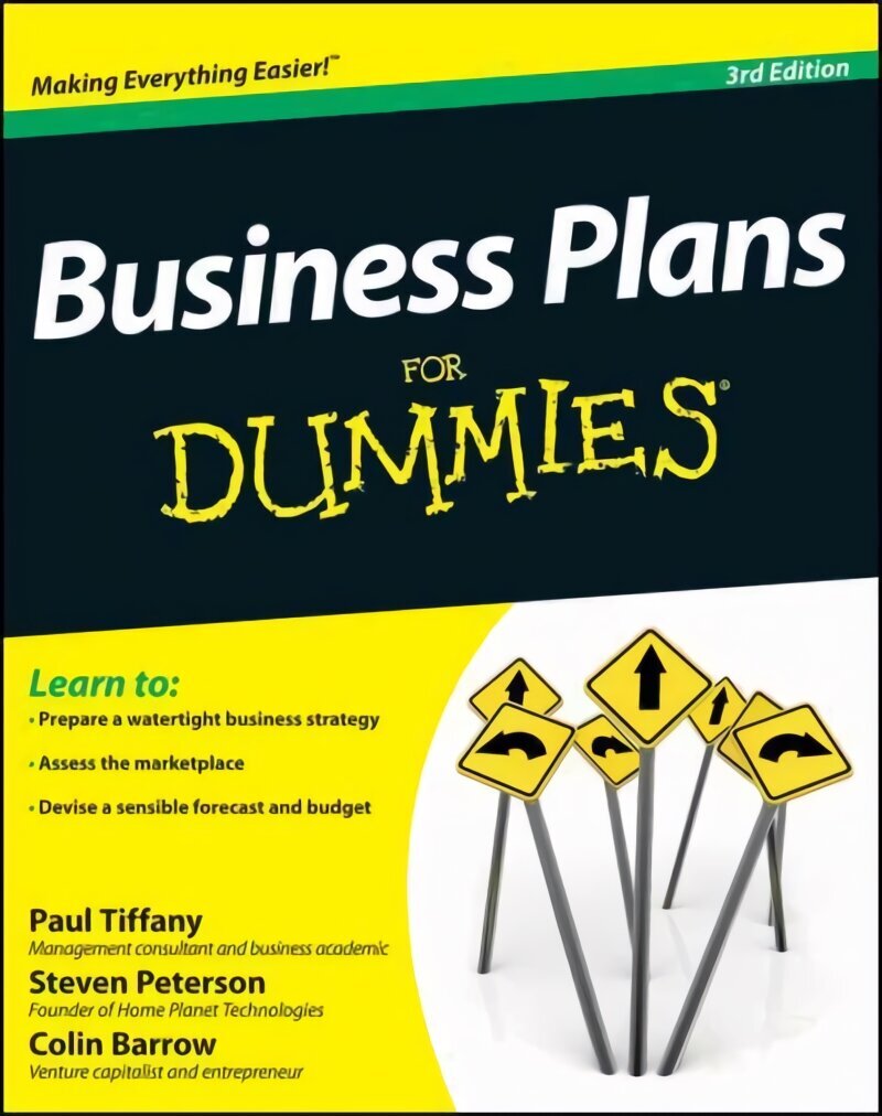 Business Plans For Dummies 3e 3rd Edition цена и информация | Ekonomikos knygos | pigu.lt