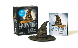 Harry Potter Talking Sorting Hat and Sticker Book: Which House Are You? kaina ir informacija | Fantastinės, mistinės knygos | pigu.lt