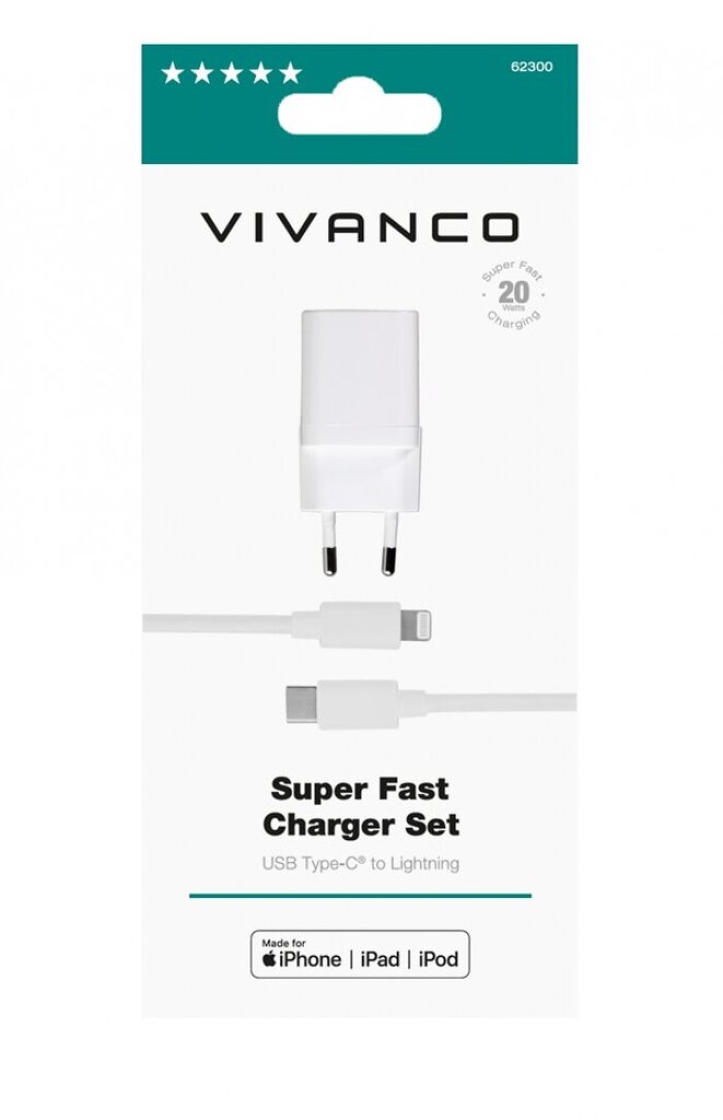 Vivanco Charger kaina ir informacija | Krovikliai telefonams | pigu.lt