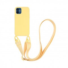 Защитный чехол VIVANCO Silicone Protective Cover with Carabiner and Neck Strap для iPhone 12, iPhone 12 Pro цена и информация | Чехлы для телефонов | pigu.lt