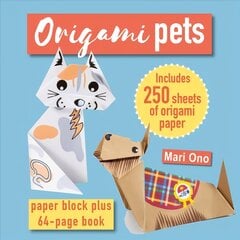 Origami Pets: Paper Block Plus 64-Page Book цена и информация | Книги о питании и здоровом образе жизни | pigu.lt