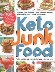Keto Junk Food: 100 Low-Carb Recipes for the Foods You Crave-Minus the Ingredients You Don't! kaina ir informacija | Receptų knygos | pigu.lt