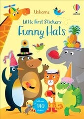 Little First Stickers Funny Hats UK 2021 kaina ir informacija | Knygos mažiesiems | pigu.lt