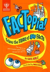 FACTopia!: Follow the Trail of 400 Facts [Britannica] цена и информация | Книги для подростков  | pigu.lt