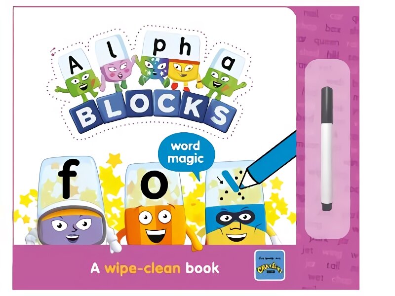 Alphablocks Word Magic: A Wipe-Clean Book kaina ir informacija | Knygos mažiesiems | pigu.lt