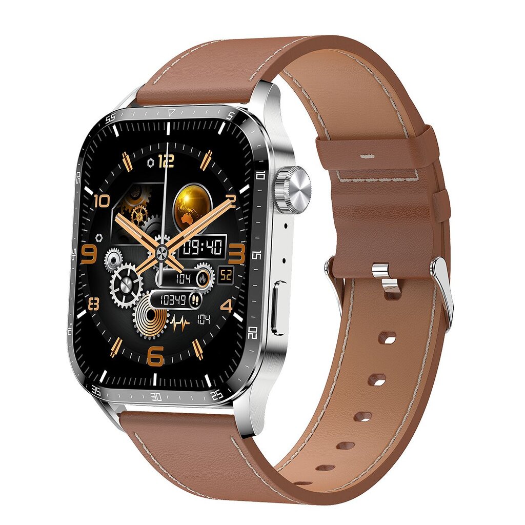 Microwear GT4 Silver/Brown цена и информация | Išmanieji laikrodžiai (smartwatch) | pigu.lt