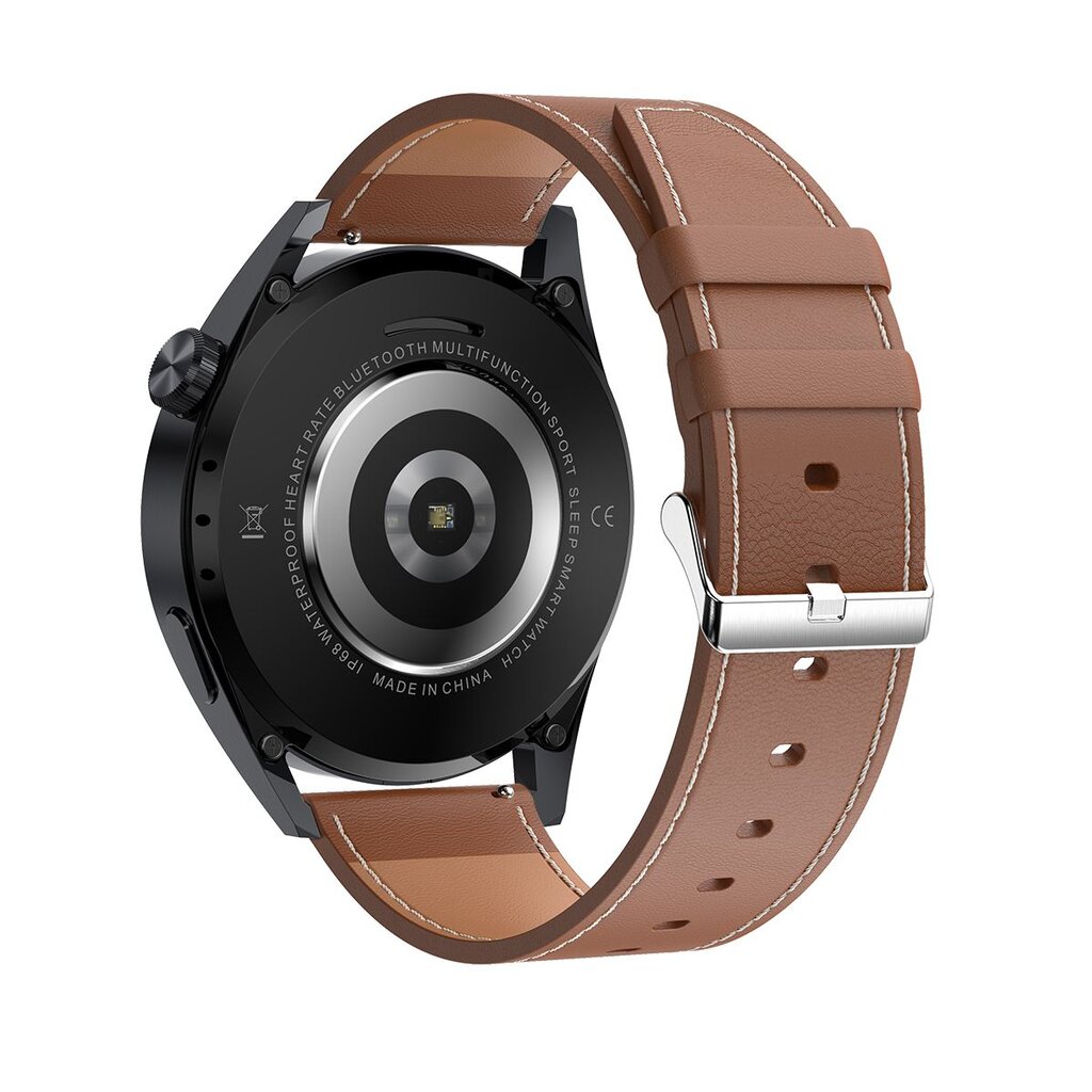 Microwear GT3 Pro Black/Brown kaina ir informacija | Išmanieji laikrodžiai (smartwatch) | pigu.lt