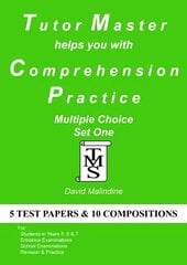 Tutor Master Helps You with Comprehension Practice, Multiple Choice Set One kaina ir informacija | Knygos paaugliams ir jaunimui | pigu.lt