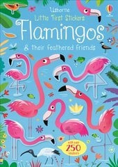 Little First Stickers Flamingos цена и информация | Книги для самых маленьких | pigu.lt