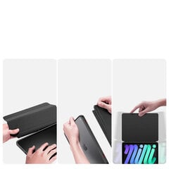 Dux Ducis Magi case for iPad mini 2021 smart cover with stand and storage for Apple Pencil black цена и информация | Чехлы для планшетов и электронных книг | pigu.lt