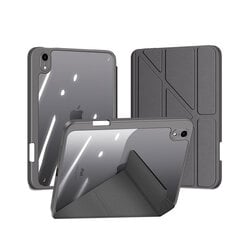 Dux Ducis Magi case for iPad mini 2021 smart cover with stand and storage for Apple Pencil gray цена и информация | Чехлы для планшетов и электронных книг | pigu.lt