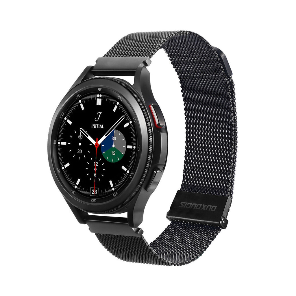 Dux Ducis Magnetic Strap Wristband Black kaina ir informacija | Išmaniųjų laikrodžių ir apyrankių priedai | pigu.lt