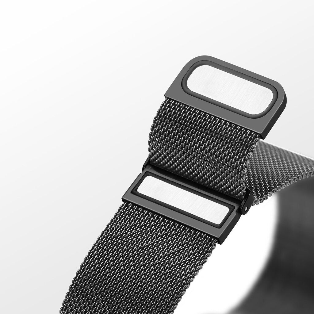 Dux Ducis Magnetic Strap Wristband Black kaina ir informacija | Išmaniųjų laikrodžių ir apyrankių priedai | pigu.lt