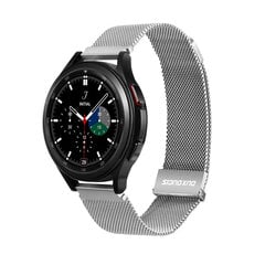 Dux Ducis Magnetic Strap Wristband Silver kaina ir informacija | Išmaniųjų laikrodžių ir apyrankių priedai | pigu.lt