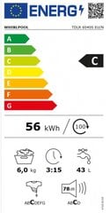 Whirlpool TDLR6040S EU/N kaina ir informacija | Whirlpool Buitinė technika ir elektronika | pigu.lt