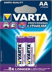 Varta Lithium AA elementai, 2 vnt. kaina ir informacija | Elementai | pigu.lt
