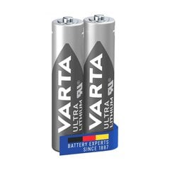 Аккумуляторы Varta Lithium AAA, 2 шт. цена и информация | Батарейки | pigu.lt