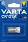 Varta CR123A / 3V šarminė baterija (ES lizdinė plokštelė) kaina ir informacija | Elementai | pigu.lt