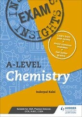 Exam Insights for A-level Chemistry: This write-in workbook targets the tricky topics цена и информация | Книги по экономике | pigu.lt