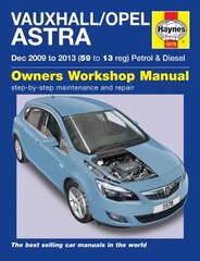 Vauxhall/Opel Astra: (Dec 09 - 13) 59 to 13 John Mead New edition цена и информация | Путеводители, путешествия | pigu.lt