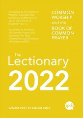 Common Worship Lectionary 2022 Spiral Bound цена и информация | Энциклопедии, справочники | pigu.lt