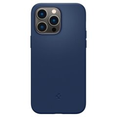 Spigen Silicone Fit iPhone 14 Pro Max Blue kaina ir informacija | Telefono dėklai | pigu.lt