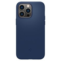 Spigen Silicone Fit iPhone 14 Pro Blue kaina ir informacija | Telefono dėklai | pigu.lt