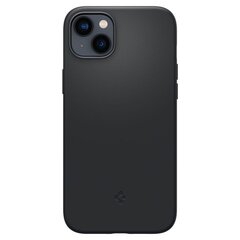 Spigen Silicone Fit iPhone 14 Black kaina ir informacija | Telefono dėklai | pigu.lt