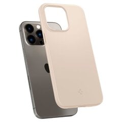 Spigen Thin Fit iPhone 14 Pro SAND BEIGE kaina ir informacija | Telefono dėklai | pigu.lt