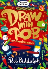 Draw with Rob at Christmas цена и информация | Книги для самых маленьких | pigu.lt