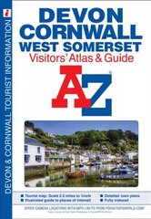 Devon, Cornwall and West Somerset Visitors' Atlas 9th Revised edition kaina ir informacija | Kelionių vadovai, aprašymai | pigu.lt