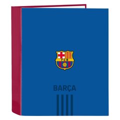 Папка-регистратор F.C. Barcelona, тёмно-бордовяая / таёмно-синяя A4 (27 x 33 x 6 см) цена и информация | Kanceliarinės prekės | pigu.lt