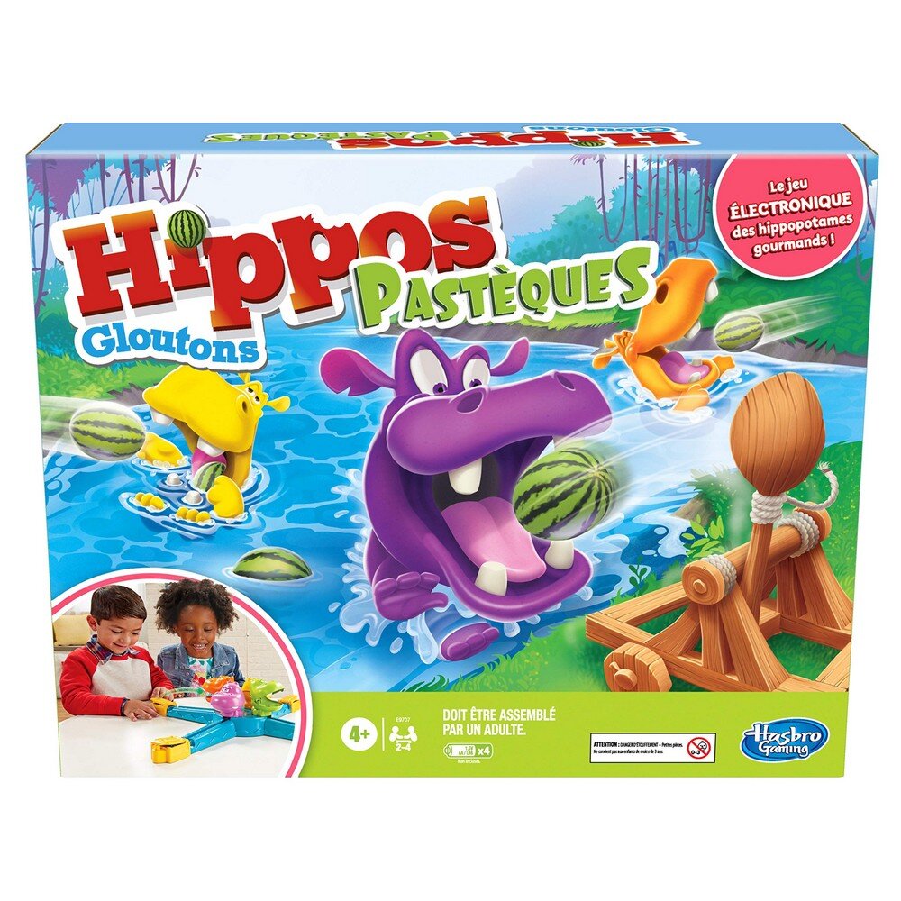Stalo žaidimas Hasbro Hippos Gloutons Pasteque FR kaina ir informacija | Stalo žaidimai, galvosūkiai | pigu.lt