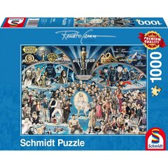 Dėlionė Schmidt Spiele Hollywood, 1000 vnt, 69,3 x 49,3 cm kaina ir informacija | Dėlionės (puzzle) | pigu.lt
