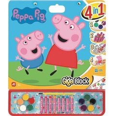 Spalvinimo knyga Peppa Pig Giga Block kaina ir informacija | Kanceliarinės prekės | pigu.lt