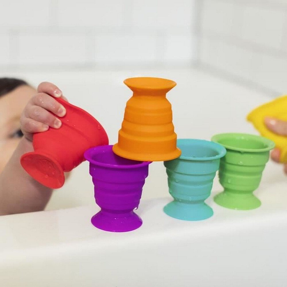 Kūdikio žaislas Tommee Tippee Squish & Stack kaina ir informacija | Žaislai kūdikiams | pigu.lt