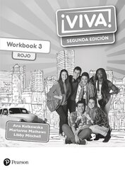 Viva! 3 Rojo Segunda Edicion Workbook (Pack of 8) 2nd edition цена и информация | Пособия по изучению иностранных языков | pigu.lt