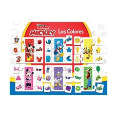 Edukacinis žaidimas Educa Los Colores Mickey And Friends 22,5 x 22,5 x 4,8 cm 42 Dalys цена и информация | Игрушки для мальчиков | pigu.lt