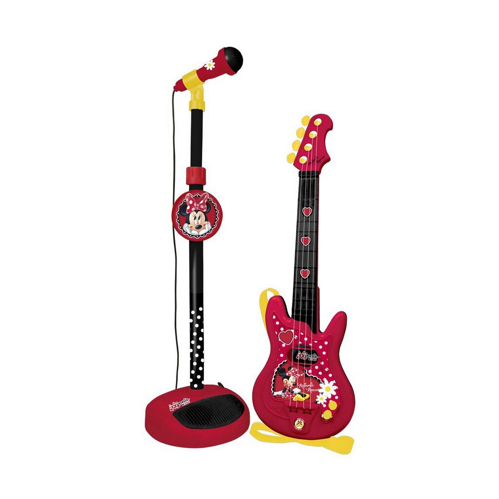 Kūdikių gitara Reig Mikrofonas Minnie Mouse цена и информация | Lavinamieji žaislai | pigu.lt
