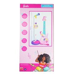 Музыкальная игрушка Barbie с микрофоном и гитарой, от 3 лет цена и информация | Игрушки для девочек | pigu.lt
