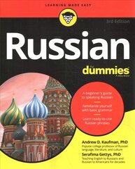 Russian For Dummies, 3rd Edition 3rd Edition kaina ir informacija | Užsienio kalbos mokomoji medžiaga | pigu.lt