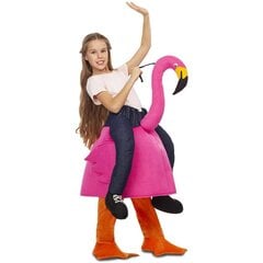 Kostiumas vaikams My Other Me Ride-On Vienas dydis Flamingas kaina ir informacija | Karnavaliniai kostiumai | pigu.lt