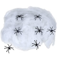 Helovyn dekoracijos rinkinys: 10 vorų, 300 gr, balto tinklo kaina ir informacija | Dekoracijos šventėms | pigu.lt
