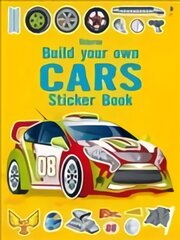 Build your own Cars Sticker book kaina ir informacija | Knygos mažiesiems | pigu.lt