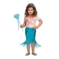 Kostiumas vaikams My Other Me Mėlyna Undinė 3-6 metų kaina ir informacija | Karnavaliniai kostiumai | pigu.lt